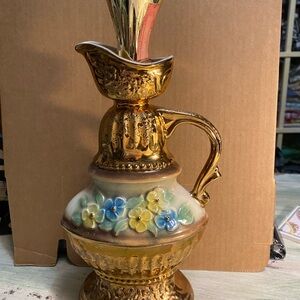 Vintage Empty 1976 Jim Beam Decanter, Regal China With Stopper, James B. Beam